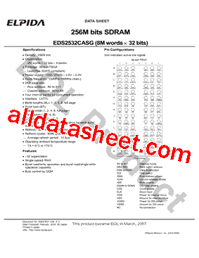 EDS2532CASG型号图片