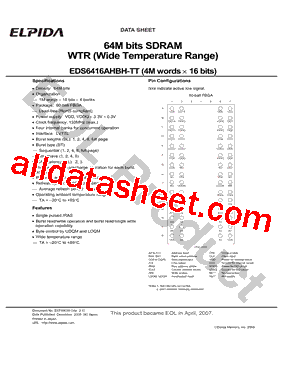 EDS6416AHBH-75TT-E型号图片