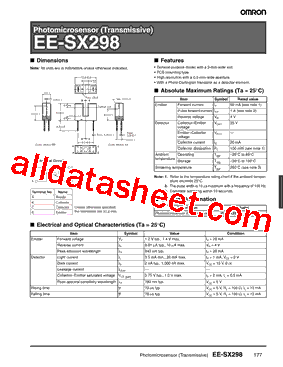 EE-SX298型号图片