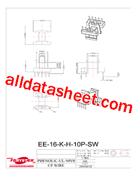 EE16-K-H-10P-SW型号图片