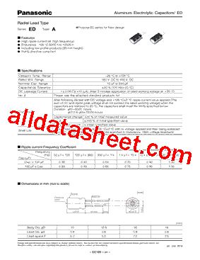 EEUED2C221型号图片