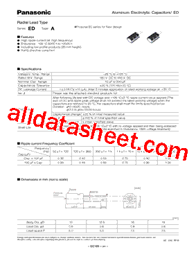 EEUED2C221S型号图片