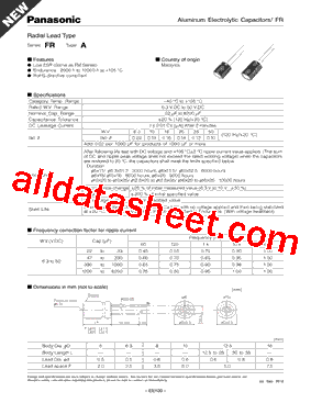 EEUFR1A821型号图片