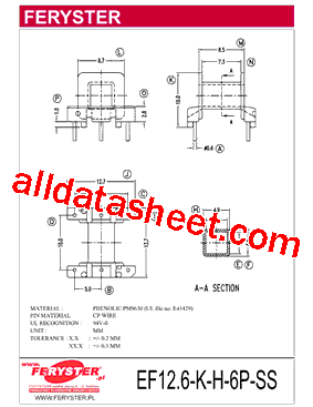 EF12.6-KH-6P-SS型号图片