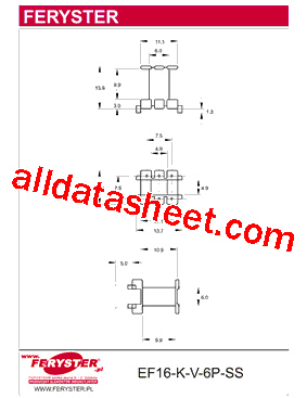 EF16-K-V-6P-SS型号图片