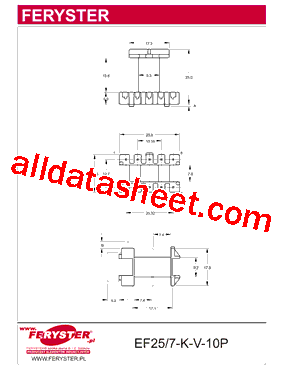 EF25-7-K-V-10P型号图片