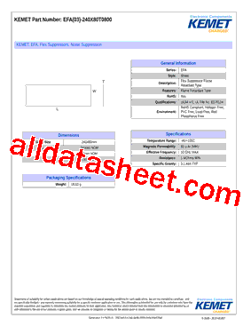 EFA03-240X80T0800型号图片