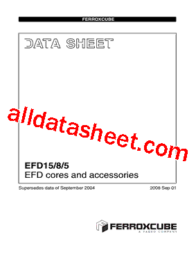 EFD15-3F4-S型号图片