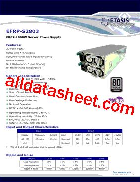 EFRP-S2803型号图片