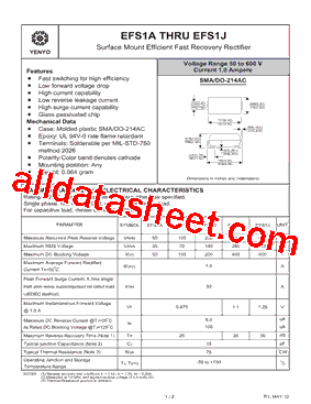 EFS1A型号图片