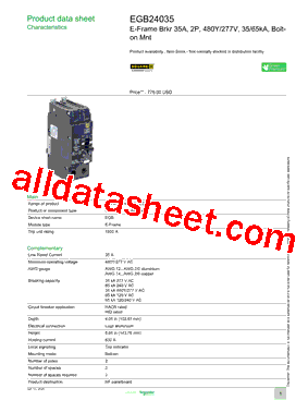 EGB24035型号图片