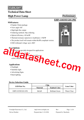 EHP1103/SUG01-P01型号图片