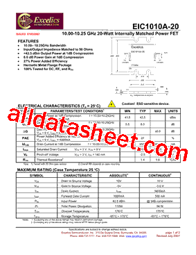 EIC1010A-20型号图片