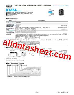 EKMM161VSN391MN30S型号图片