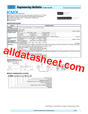 EKMX401ESS101ML40S型号图片