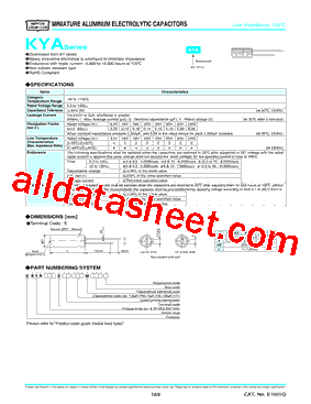 EKYA100ELL561MHB5D型号图片