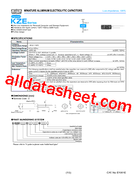 EKZE100ESS221MF11D型号图片