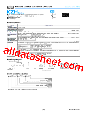 EKZH160ESS101ME11D型号图片