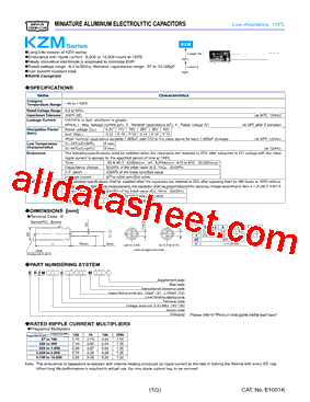 EKZM250ESS471MJC5S型号图片