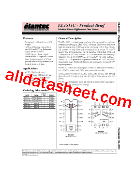 EL1511CL型号图片