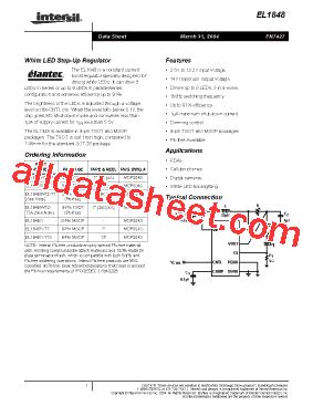 EL1848IWTZT7A型号图片