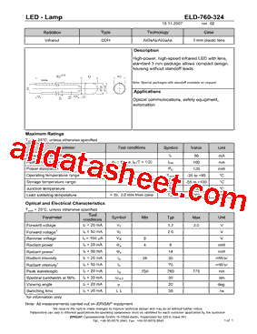 ELD-760-324型号图片