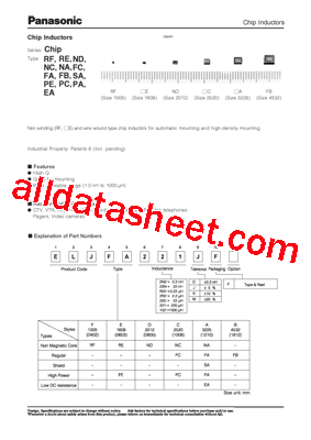 ELJFA2N2MF型号图片