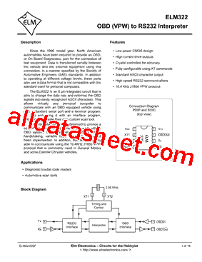 ELM322SM型号图片