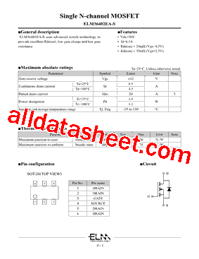 ELM36402EA-S型号图片