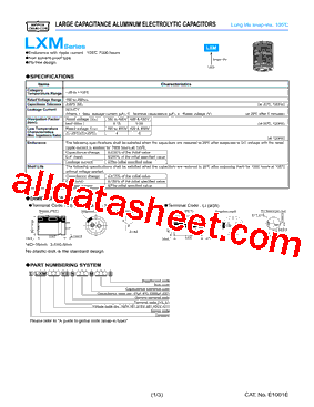 ELXM251VSN391MQ35S型号图片