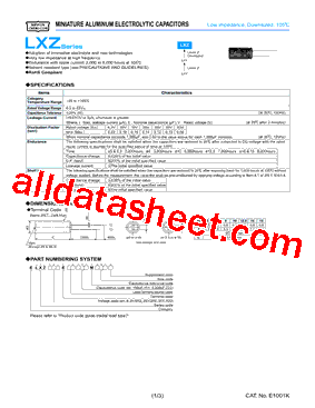 ELXZ100ELL681MJC5S型号图片