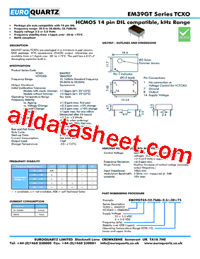 EM39GT33-32.768-2.5-30型号图片
