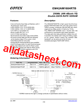 EM42AM1684RTB-6F型号图片