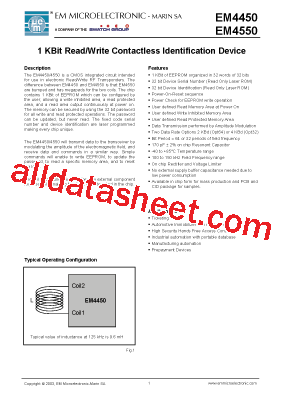 EM4450A6WS11型号图片