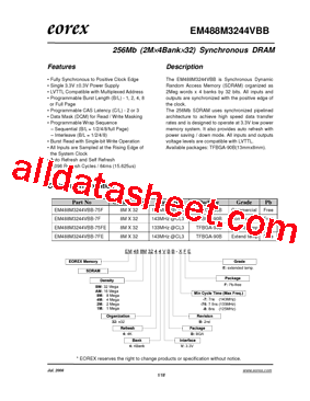 EM48BM3244VBB-8FE型号图片