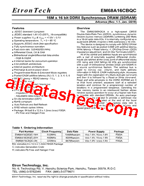 EM68A16CBQC-18H型号图片