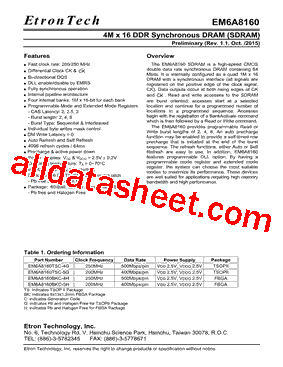 EM6A8160BKC-4H型号图片