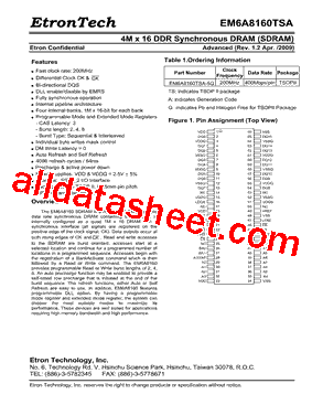 EM6A8160TSA-5G型号图片