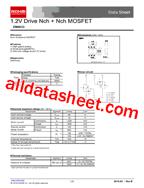 EM6K33T2R型号图片