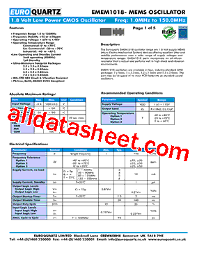 EMEM1018型号图片