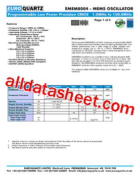 EMEM8004型号图片