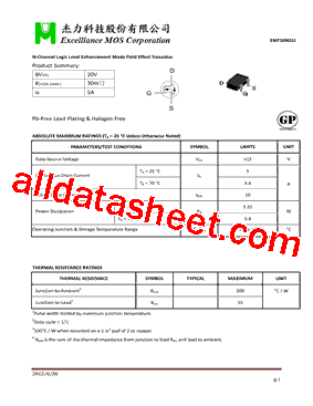 EMF30N02J型号图片