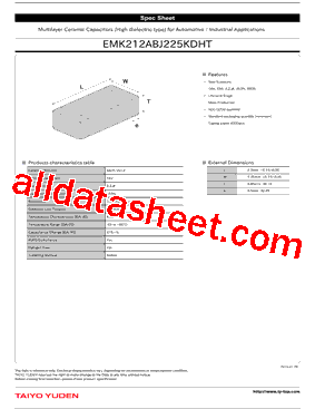 EMK212ABJ225KDHT型号图片