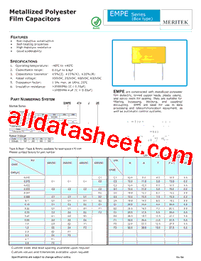 EMPE101M2E型号图片