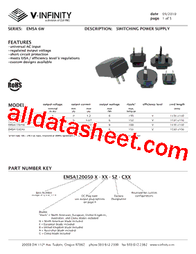 EMSA090067-P5P-SZ型号图片