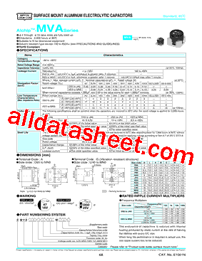 EMVA160ARA102MKE0S型号图片