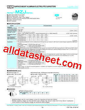 EMZJ100ADA102MJA0G+000型号图片