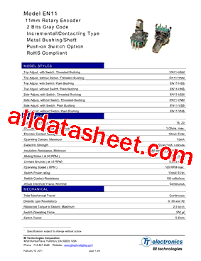 EN11-HNM3AQ20型号图片