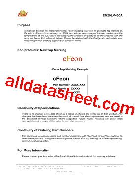 EN29LV400AT70NIP型号图片
