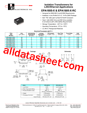 EPA1885-5-RC型号图片